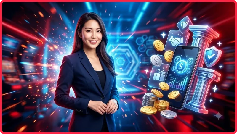 thiet-bi-dien-tu-voi-bieu-tuong-bao-mat-va-khien-bao-ve-tren-nen-cong-nghe Thiết bị điện tử với biểu tượng bảo mật và khiên bảo vệ trên nền công nghệ